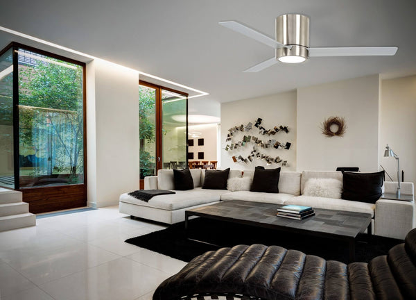 Minka Aire - F644L-BN - 52" Ceiling Fan - Roto Flush - Brushed Nickel